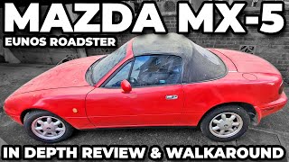 Mazda MX5 Walkaround Tour & Review - 1989 Import (NA) Aka Roadster Eunos