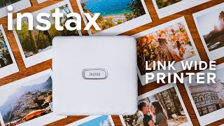 Fujifilm instax Link WIDE Printer Tutorial + Review