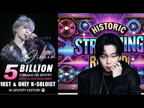 Jimin Just Made History on Spotify – The Record That Shocked the World!