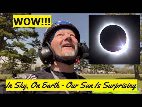 Four-day Journey To Great American Total Solar Eclipse 2024 - Flying Paramotor To The Sun