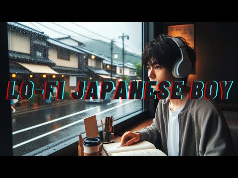 Studying at Osaka cafe - Lo-fi hip-hop study session 📚 lofi japanese boy