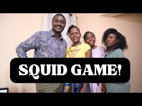 We played SQUID GAME!