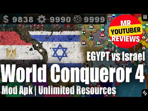 World Conqueror 4 Mod APK | Resources Unlimited | The Battle of 6th of October