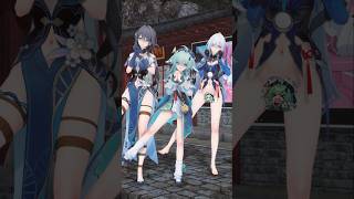 [Honkai Star Rail] 오래된 마을 | Huohuo-chan, Ruan Mei, Jingliu [MMD]