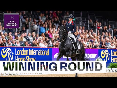 Lottie Fry and Glamourdale finish first in London! 🇬🇧 | FEI Dressage World Cup™ London 2024