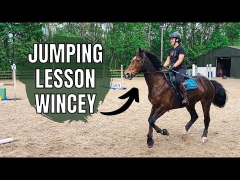 FULL JUMPING LESSON VLOG| We got a compliment?!