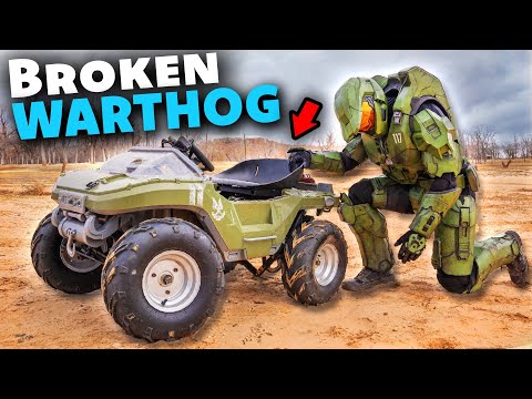 Chief BROKE The Mini Warthog (Off-Road FULL SEND)