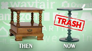 It’s Not Just Wayfair: Why Does ALL Of Your Furniture Fall Apart?