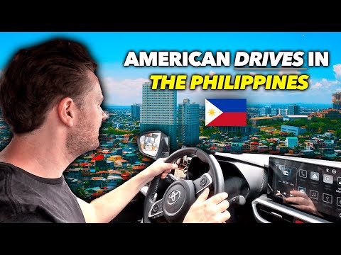 My FIRST TIME Driving in the Philippines 🇵🇭 (American Drives in a Foreign Country)