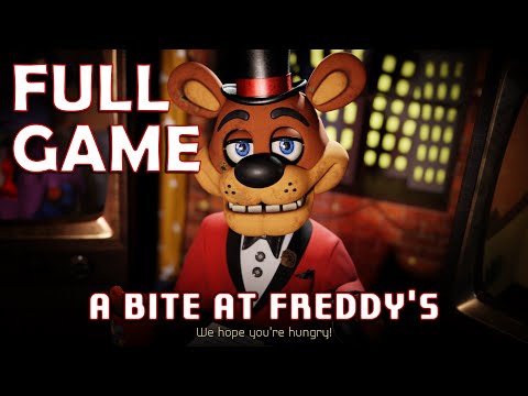 A BITE AT FREDDY'S - Full 100% Game Walkthrough (Courses, Extras, Custom Night Challenges + 5/20)