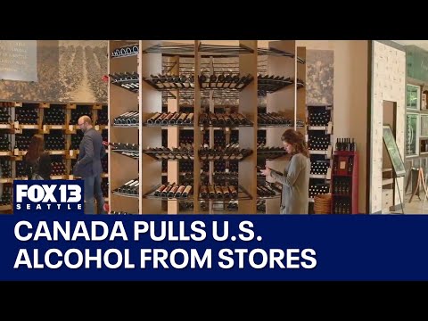 B.C. pulls U.S. wine, alcohol from stores