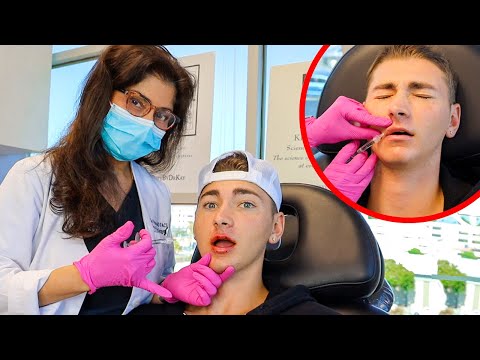 BEST FRIEND GETS LIP INJECTIONS!!