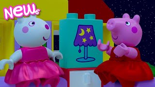 Peppa Pig Tales 🎈 Sleepover Party 💤 LEGO DUPLO Peppa Pig Episodes