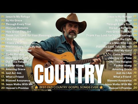 Best Old Country Gospel Songs Ever - with Lyrics🙏Timeless Gospel Classics