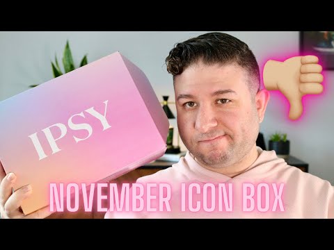 IPSY ICON BOX NOVEMBER 2023 UNBOXING, REVIEW, AND DEMO! BOXYCHARM BY IPSY | Brett Guy Glam