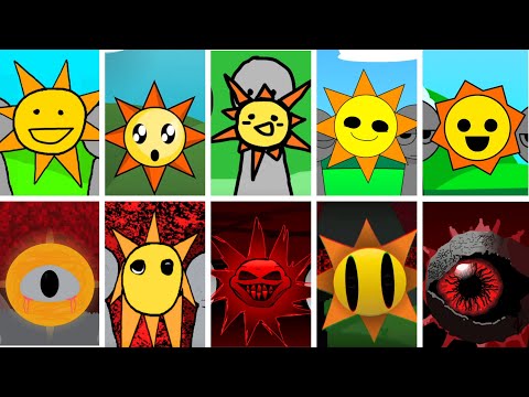 🌞 Incredibox - Sprunki but ONLY MR SUN in ALL Different Mods | V6 🌞