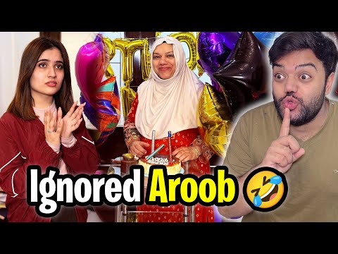 Ignoring Aroob On Her Birthday (Gone Wrong) 😱 | Rone Wali Ho Gai Thi 🤣 | Happy Birthday Mama 😍