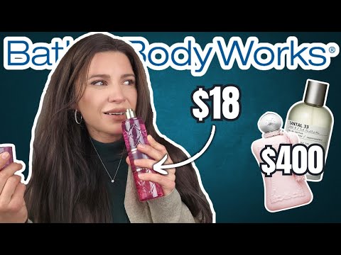 I tried Bath&BodyWorks DUPES of expensive fragrances