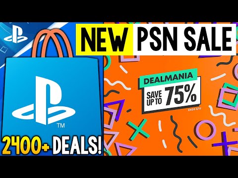 GIGANTIC NEW PSN SALE LIVE NOW! PSN Dealmania Sale 2400+ Deals (NEW PlayStation Deals 2025)