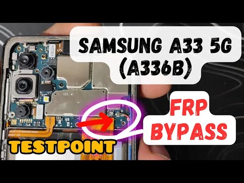 Samsung A33 5G A336B frp bypass by chimera tools