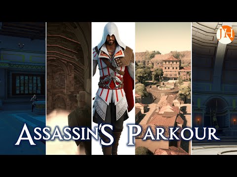 I build this Assassins Parkour in Fortnite Creative