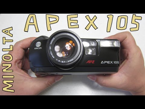 【フィルムカメラ】MINOLTA APEX 105 ハードオフで330円！面白いブリッジカメラで写真を撮りました！【Film Camera】MINOLTA APEX 105 is so unique!