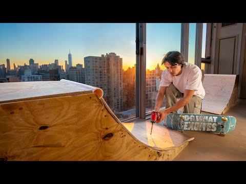 Building a Skatepark in My NYC Apartment