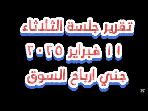 تقرير جلسة الثلاثاء ١١ فبراير ٢٠٢٥ - توفير السيولة