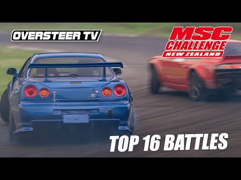 MSC Challenge NZ 2024 • Round 3 • Top 16 Battles (Live Stream) • Meremere Drift Park