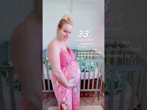 33 WEEK PREGNANCY UPDATE