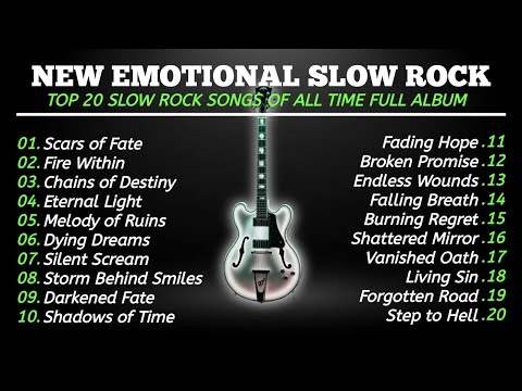 🔥TOP 20 NEW EMOTIONAL SLOW ROCK 2025 || AMERICAN ROCK SONG PLAYLIST 2025