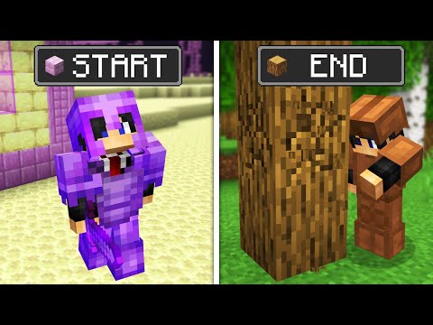 Minecraft but you beat it Backwards...