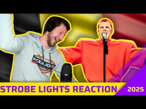 BELGIUM: Red Sebastian - Strobe Lights REACTION