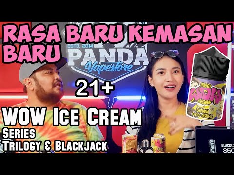 RASA BARU KEMASAN BARU | WOW ICE CREAM V2 Banana Choco Chasew by Trilogy Brewery & Blackjack