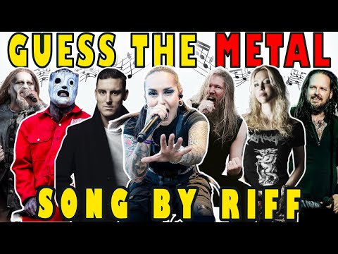 Guess The Song By Riff Rock & Metal 🎶 Ultimate Rock & Metal Music Quiz 1970 - 2023