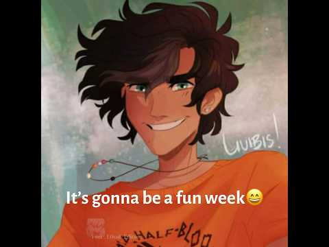 When they run out of Percy’s ADHD medication😰#percyjackson  #annabeth #percabeth