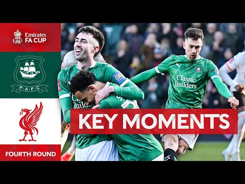 Plymouth Argyle v Liverpool | Key Moments | Fourth Round | Emirates FA Cup 2024-25