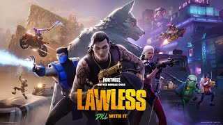 Playing Fortnite Battle Royale and Red VS Blue