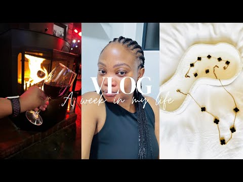 A week in my life | Wine and chill with me | New Hairstyle | South African YouTuber | Joining Gym