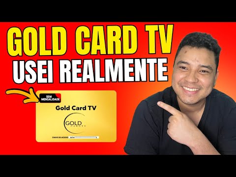 GOLD CARD TV FUNCIONA? GOLD CARD TV VALE A PENA MESMO? TESTEI O GOLD CARD TV