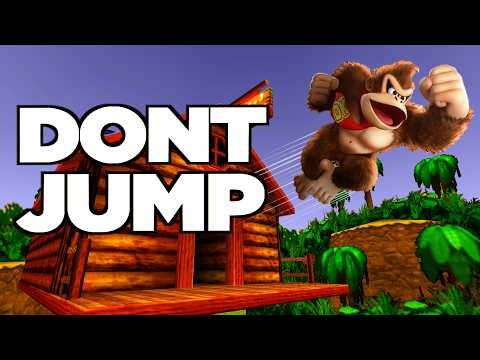 How many Donkey Kong Games can I beat WITHOUT JUMPING?