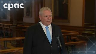 Ontario Premier Doug Ford announces pause on electricity surcharge to U.S. – March 11, 2025