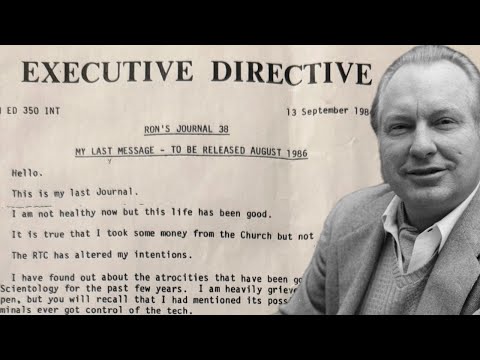 L. Ron Hubbard's last message to Scientologists (allegedly)