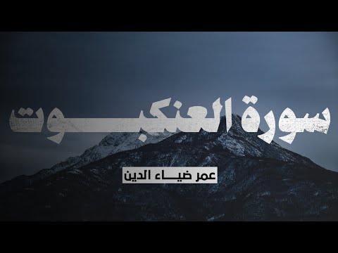 سور العنكبوت كاملة | عمر ضياء الدين (بدون مؤثرات)