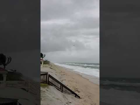 Current Conditions 10-09 2:30pm Melbourne Beach Hurricane Milton