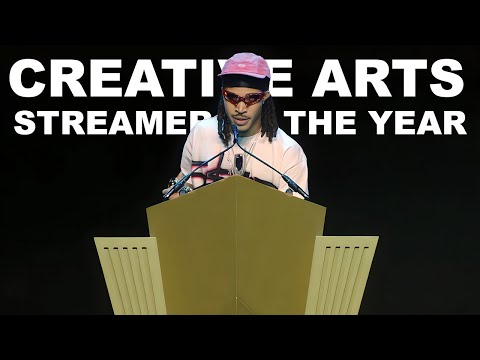 PlaqueBoyMax Wins Creative Arts Streamer of the Year!