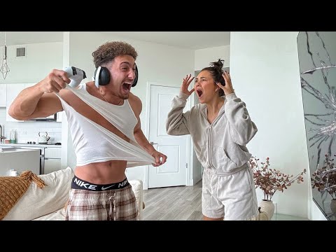 GETTING "GAMER RAGE" TO SEE MY WIFE'S REACTION!! *I WENT CRAZYY*