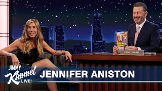 Jennifer Aniston Addresses the Many Rumors About Her & She Brings Out Her Dog Clyde!