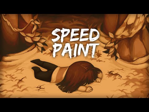 Undertale SPEEDPAINT || Fallen Down