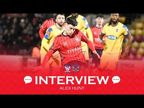 💬 Post Match Interview | Alex Hunt | Dag & Red